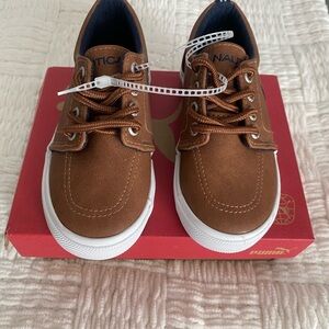 Nautica Kids Tan Sneakers